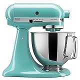 KitchenAid Artisan Series 5 Quart Tilt Head Stand Mixer with Pouring Shield KSM150PS, Aqua Sky