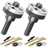 Electric Drill Angle Grinder Connecting Rod Set, 2 Set Conversion Angle Grinding Adapter Connecting Rod Kit, Angle Drill Adapter Accessories with Replacement Nuts and Spanner, 10mm