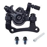 Auto-plaza 10“ Scooter Iron Disc Brake Caliper Brake Set Compatible with Kugoo M4 and M4 Pro for Electric Skateboard Scooter (Bracket)
