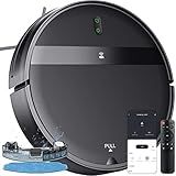 Kilgone Robot Vacuum for Pet Hair, 2-in-1 Vacuum & Mop Combo with Tangle-Free Suction & Smart 3D Avoidance, App/Wi-Fi/Alexa, Ultra-Slim & Quiet, Self-Charging for Hard Floors and Low-Pile Carpet