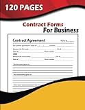 JeremyParry Contract Forms For Business: General Contract Agreement Form Book For Business, Organization and Contractor.