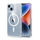 ESR for iPhone 14/iPhone 13 Case, Compatible with MagSafe, Shockproof Military-Grade Protection, Scratch-Resistant Back, Magnetic Phone Case for iPhone 14/iPhone 13, Classic Hybrid Case, Clear