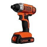 BLACK+DECKER 20V MAX* POWERCONNECT 1/4 in. Cordless Impact Driver Kit (BDCI20C)