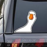 Funny Goose Car Window Decals Waterproof Vinyl Automobile Sticker