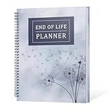End of Life Planner | Guided Estate Planning Organizer Notebook | Final Arrangements & Will Preparation | Last Wishes & Funeral Planning | Easy Organizer for Beneficiaries (8.5x11 inches)