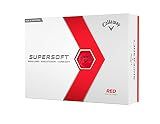 Callaway Golf Supersoft Golf Balls (2023, Red)