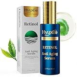 Anti Aging Serum, Retinol Serum for Face with Squalane and Hydrolyzed Collagen, Improve Fine Lines and Hydrate Skin, Wrinkle Retinol for Various Types of Skin Women/Men(1.7 Fl Oz)