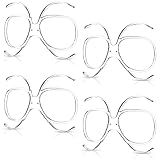 Hoteam 4 Piece Prescription Ski Goggles RX Insert Optical Adaptor Ski and Snowboard Goggle Insert for Glasses Wearers Universal Size Inner Frame Snowboard Motorcycle