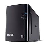 BUFFALO DriveStation Duo 2-Bay 8TB (2x4TB) TAA Desktop External Hard Drive USB 3.2