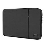 Losong Portable Monitor Case 15.6 Inch, Protective Carrying Sleeve for Most 16.1/15.6 in Monitors, Water Resistant Portable Laptop Display Bag with Accessory Pocket, Size-15.3"x9.8" Black