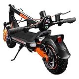 CUNFON Electric Scooter Dual Motor, Peak 3200W, Up to 40-50 Miles Long Range / 31 Mph, 10.5'' Off Road Pneumatic Tires,with 1152Wh Battery,Dual Suspension & Brake Commuting Adult E-Scooter