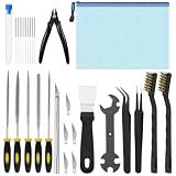 3D Printer Tools Kit, 28pcs 3D Printer Accessories for All FDM/SLA Printers