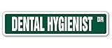 Cortan360 Dental HYGYENIST Street Sign Oral Teeth Dentist Scaling periodontal 8" Sticker Decal