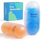 3 in 1 Winter Closing Kit - Pool Winterizing Kit for Above Ground Pool and inground Pools, Easy to Use - Up to 30,000 Gallon