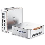 KAMRUI Hyper H2 Mini Gaming PC, in-tel Core i9-11900H (Beat 1195G7/5825U, up to 4.9GHz) 32GB RAM 1TB SSD Mini Desktop Computers, Triple 4K Display 6*USB3.2, USB-C, HDMI, DP, WiFi6, BT5.2, Office Home