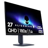 Alienware 27 Gaming Monitor - AW2725DM - 27-inch QHD 180Hz 1ms Display, IPS, NVIDIA G-SYNC, AMD Freesync, VESA AdaptiveSync.
