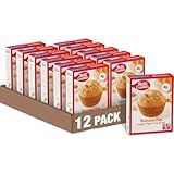 Betty Crocker Banana Nut Muffin and Quick Bread Mix, Made with California Walnuts, 12.3 oz (Pack of 12)