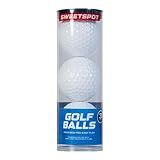 SweetSpot Oversized 3" Plastic Golf Balls, 3-Pack