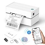 Anycash Bluetooth Thermal Label Printer, Wireless 4x6 Shipping Label Printers for Small Business, Compatible with Android&iOS and Windows, Address Label Printer for Amazon, Ebay, Shopify, Etsy, USPS