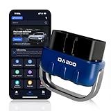 Bluetooth OBD2 Scanner Diagnostic Tool with AI Repair Guides, Wireless OBDII Scan Tool w/Battery Test & Live Data Readiness, Check Engine Light Car Code Reader for iOS & Android w/Free APP