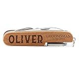 Groomsmen Gifts, Custom Multitool, Groomsmen Proposal Gift, Dad Gifts from Daughter, Solid Wood Laser Engraved Multi Tool - Son to Father, Free Engraving