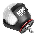 IZZO Golf Ball Grabber For End Of Putter, Screw-In 3-Prong Golf Ball Retriever For Putter