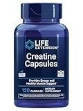 Life Extension Creatine Capsules – Creatine Monohydrate – Promotes Strength, Lean Muscle, Healthy Endurance – Non-GMO, Gluten-Free – 120 Capsules