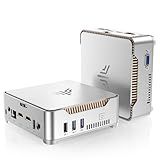 KAMRUI GK3Plus Mini PC, 16GB RAM 512GB M.2 SSD Mini Computers,12th Alder Lake N95 (up to 3.4GHz) Micro PC, 2.5''SSD, Gigabit Ethernet,4K UHD,Three Screen Display, WiFi,BT,VESA/Home/Business Small pc