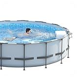 Swim Current Machine for Pool, 1:40/100 Yards Endless Pool Swimmer for Swimming Pools - 1-9 Grade Adjustable Current Swim Jet for Home Indoor/Outdoor Swimming Pool Exercise, Lap Training & Family Fun