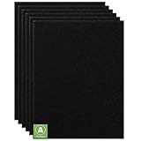 HRF-A300 Pre Filter A Replacement for Honeywell HEPA Air Purifier HPA300 Series, Funmit 6 Pack Precut Activated Carbon Pre Filter Compatible with Honeywell Air Purifier Prefilter A