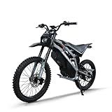 Electric Dirt Bike for Adults and Teens, 4000W Mid-Drive Motor with 60MPH Electric Motorcycle, 60V/27AH Battery and 45 Miles Range Ebike, Hydraulic Brakes, Full Suspensions Mountain Off-Road E Bike