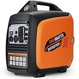 Oxseryn Portable Inverter Generator 2500W Gas Powered, Long Runtime Gas Generators for Home Use, Camping, Super Quiet Emergency Home Backup, with CO Sensor, EPA Compliant