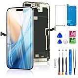 for iPhone 14 Pro Max Screen Replacement 6.7 Inch, Diykitpl 3D Touch LCD Display for A2894, A2651, A2893, A2896, A2895, with Repair Tools Kit+Waterproof Frame Sticker+Tempered Glass