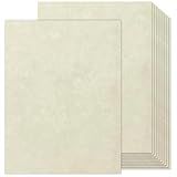 90 pcs Parchment Paper, 8.5 x11" Certificate Paper, 80 GSM Double-Sided Stationery Paper for Resumes & Diplomas, Letter Size Diplomas for Printing & Writing