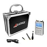 LATNEX RF Explorer Digital Handheld Spectrum Analyzer 4G Combo Plus - Slim with Aluminum Carrying Case