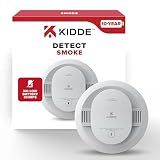 Kidde Smoke Detector, 10-Year Battery Powered, LED Status Lights, 85 dB Alarm, 20SD10, 1 Pack