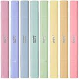 BLIEVE- Aesthetic Bible Highlighters No Bleed Through Assorted Colors, Cute Highlighter Dual Tip For Journaling Supplies And Accessories, Bible Highlighters And Pens No Bleed (CANDY)