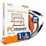 Laplink PCmover Ultimate 11 - Migration of your Applications, Files, and Settings from an Old PC to a New PC - Data Transfer Software - With Optional Super Speed USB 3.0 Transfer Cable - 1 License