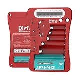 Dlyfull Battery Tester, LCD Display Universal Battery Checker for AA AAA C D 9V CR2032 CR123A CR2 CRV3 2CR5 CRP2 1.5V/3V Button Cell Batteries, 1x AAA Batteries Included