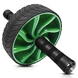Ab Roller Wheel - AGREJO Ab Workout Equipment for Abdominal & Core Strength Training, Home Gym Fitness Equipment, Exercise Wheel for Men Women (Green)