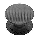 PopSockets Adhesive Phone Grip, Holder, Phone Stand, Black - Knurled Texture Black