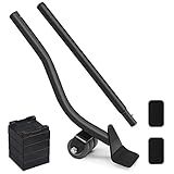 Furniture Lifter Tool, 21" Appliance Mover Tool Set for Heavy Furniture Protective Pads Sliders Wheels Up to 1000 LB Move Sofa Furniture Easier (1 Lifter Tool+4 Heightening Block+2 Protective Pads)