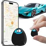 FXAJID GPS Tracker for Vehicles Cars Kids & Pets Real-Time Global Coverage No SIM Card/No Subscription Long Standby Mini Waterproof Portable Tracking Device for Dogs Elderly & Assets (Android & iOS)