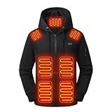 Heated Hoodie for Men Women Heated Jacket Rechargeable Heating Sweatshirt
