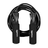 Amazon Basics Jump Rope, 118 Inches, Black