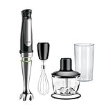 Braun MultiQuick 7 3-in-1 Immersion Blender with Food Processor – Powerful Handheld Electric Stick Blender - Emulsifier for Chopping, Beating & Whisking - Ideal for Soup, Puree, Smoothies & More