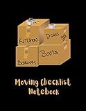 Moving Checklist Notebook: Relocation planner book to prepare moving and packing supplies, accessories and essentials.