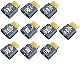 Woieyeks HDMI Dummy Plug 4K HDR,Headless Ghost Display Adapter, Virtual Monitor EDID Emulator,Supports up to 3840x2160@60Hz,1080@120Hz(10 Pack)