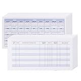 32 Pack Larger Lines Check Register, Checkbook Registers for Personal Checkbooks, Blank Ledger Transaction Registers for Personal or Business, Check Register Book Easy to Read, 24/25/26 Calendars