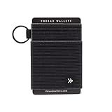 Thread Wallets Ultra Slim Minimalist Card Holder Wallet for Men and Women (Black, One Size)